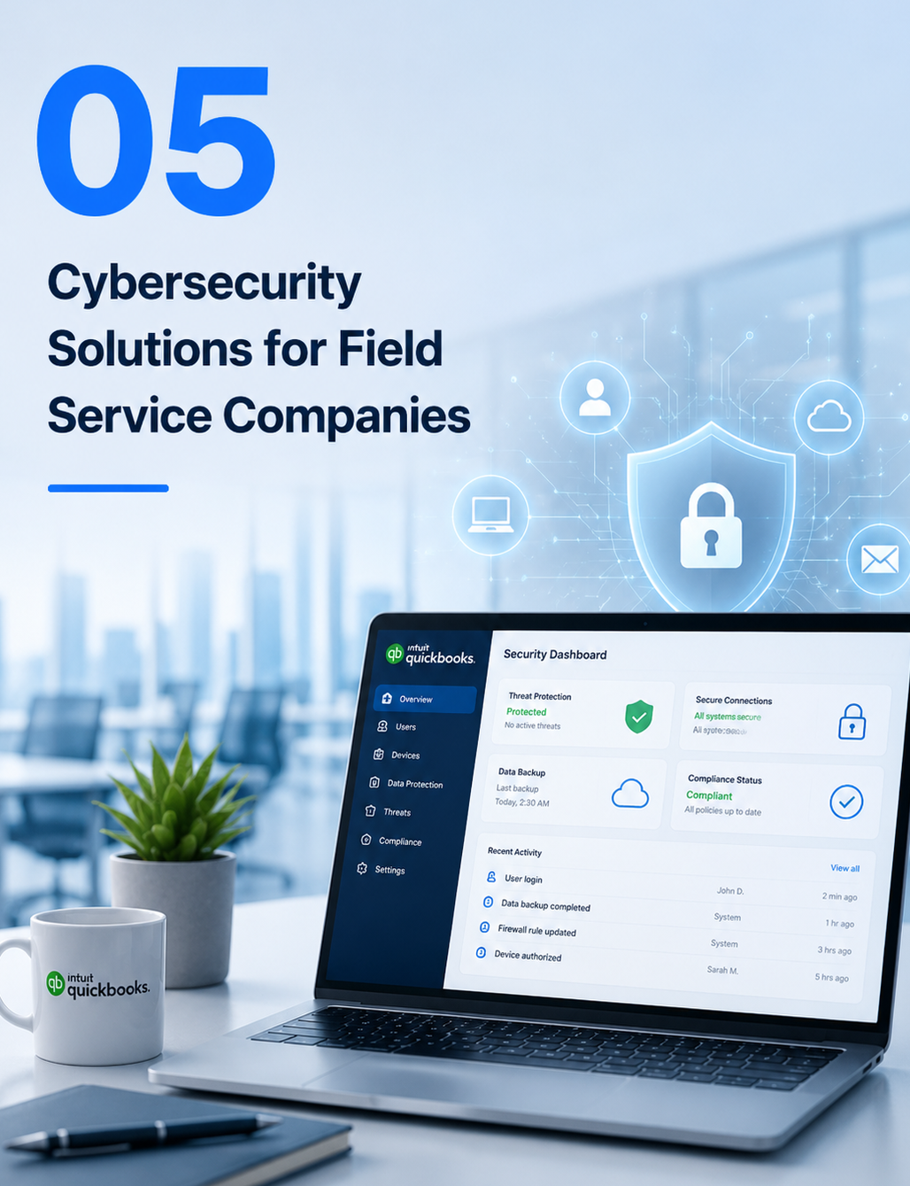 Cybersecurity Solutions for Field Service Companies