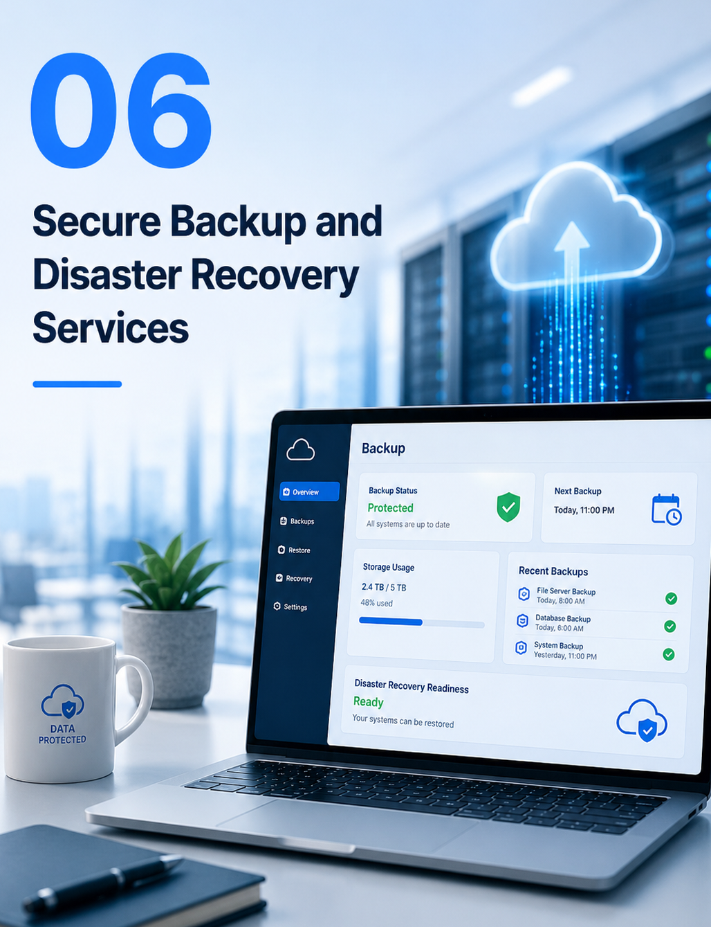 Secure Backup and Disaster Recovery Services